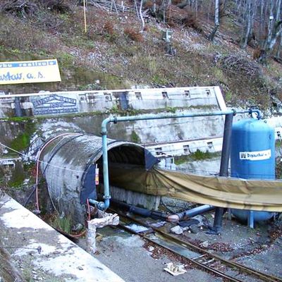 Realizace - dezinfekce vody tunel Dubná Skala