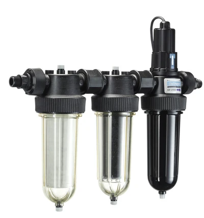 Víceúčelové filtry na vodu TRIO-UV